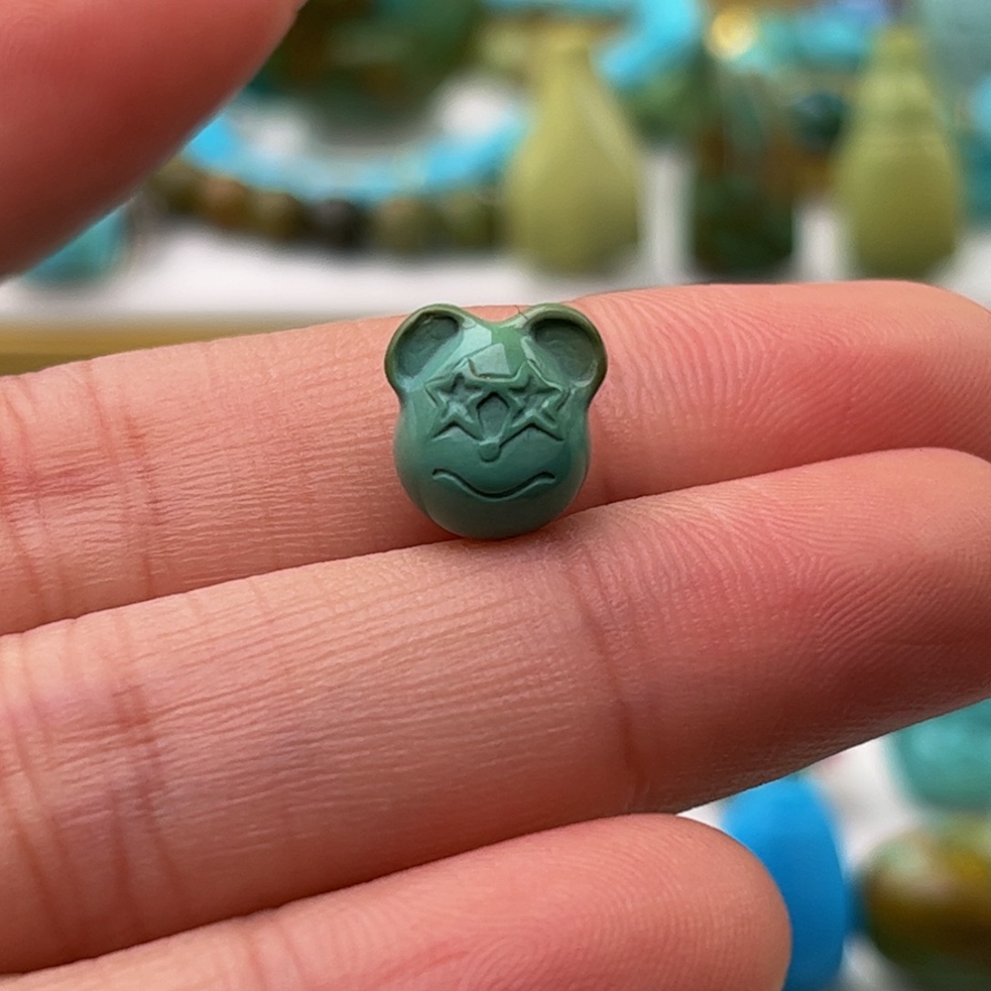 绿松石未镶嵌配饰