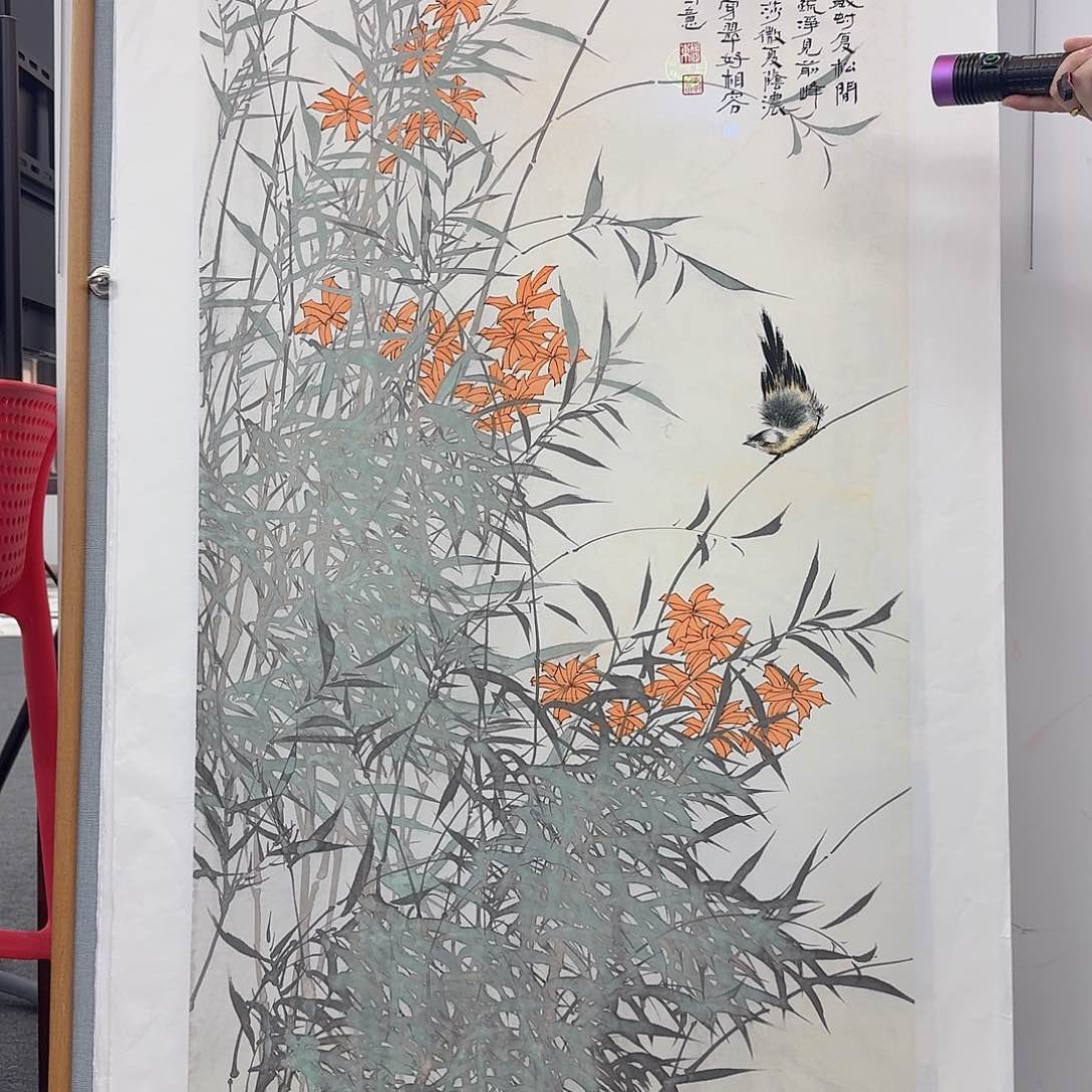 国画多次参加国内外大型