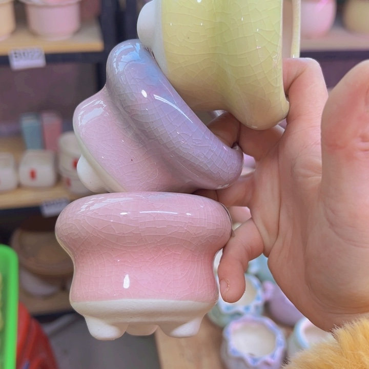 陶瓷花盆当场凑满12包邮