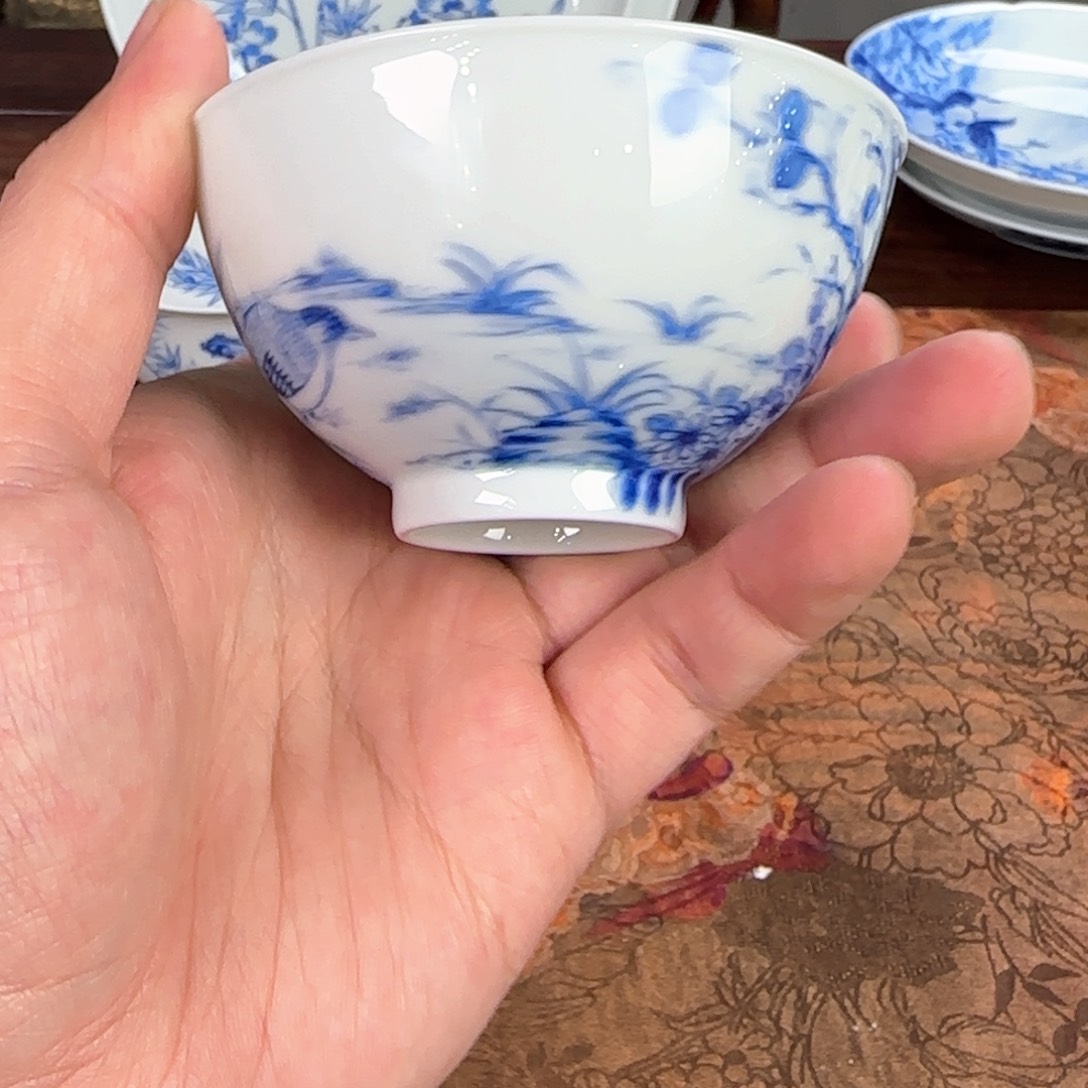 杯子景德镇手工手绘