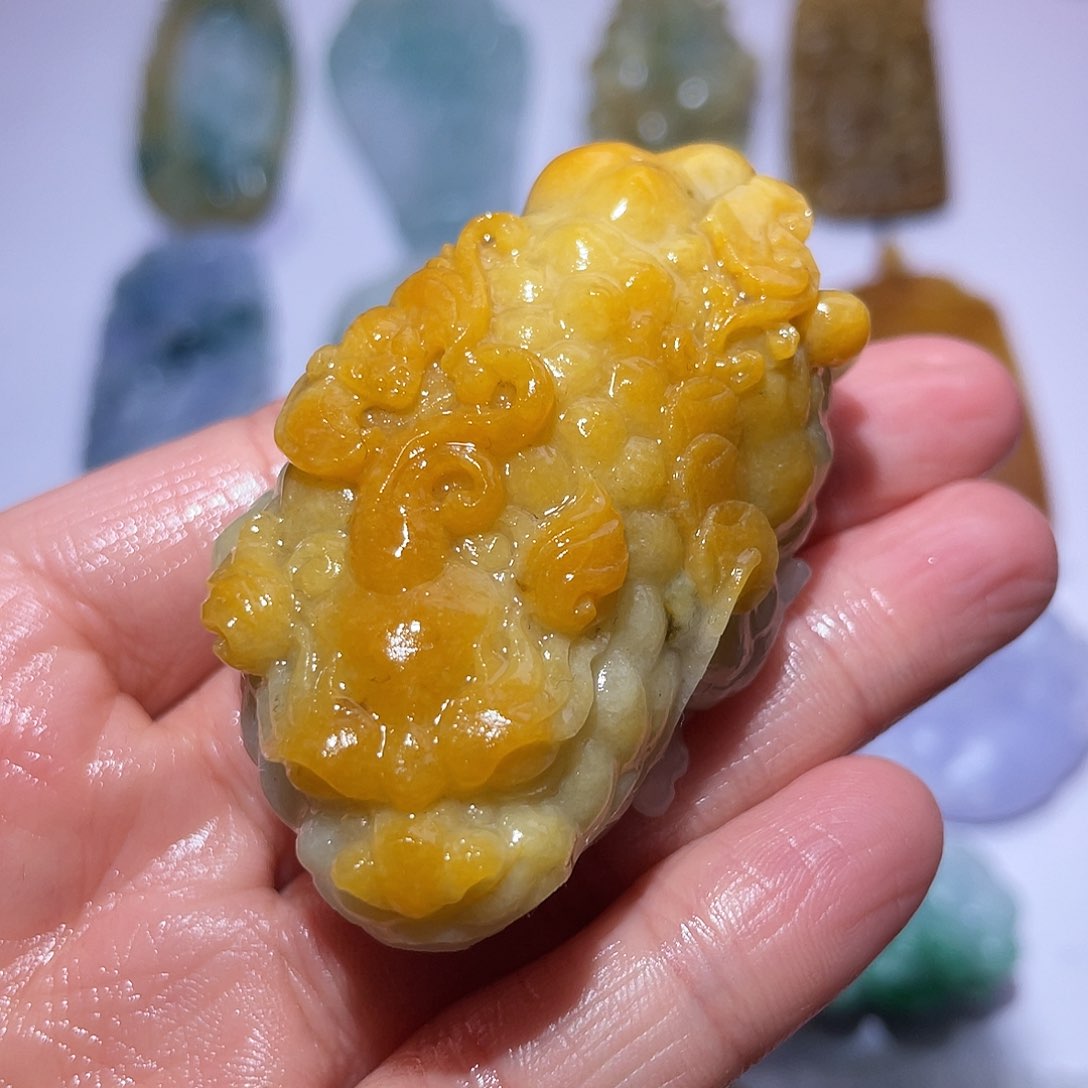 定制翡翠未镶嵌楷*翡翠