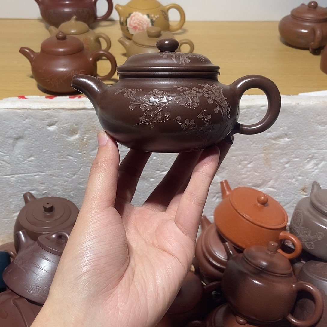 紫砂茶壶宜兴紫砂壶35