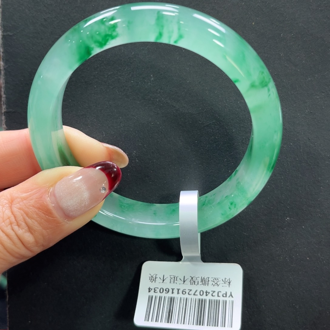 石英质玉手镯未镶嵌如**烟➕小玥53.3