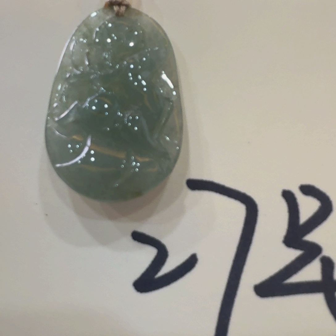 翡翠颈饰未镶嵌老坑