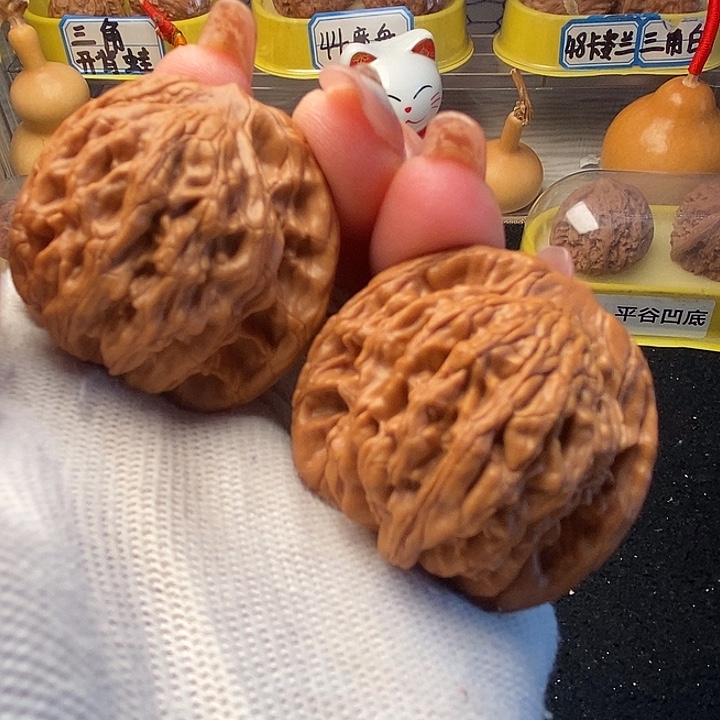 吊坠文玩核桃虎头