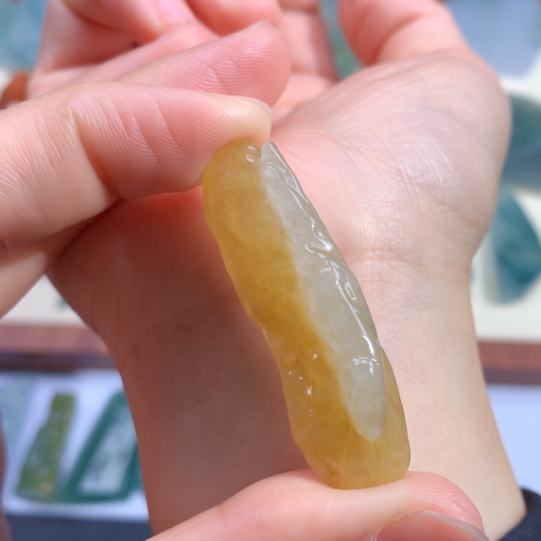 翡翠未镶嵌颈饰天然缅甸翡翠包邮