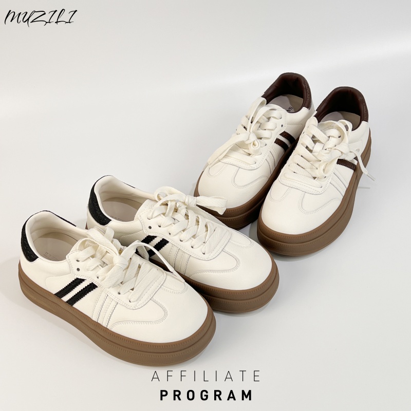 2026年春季新款女鞋子厚底增高时尚休闲德训鞋舒适百搭运动50116