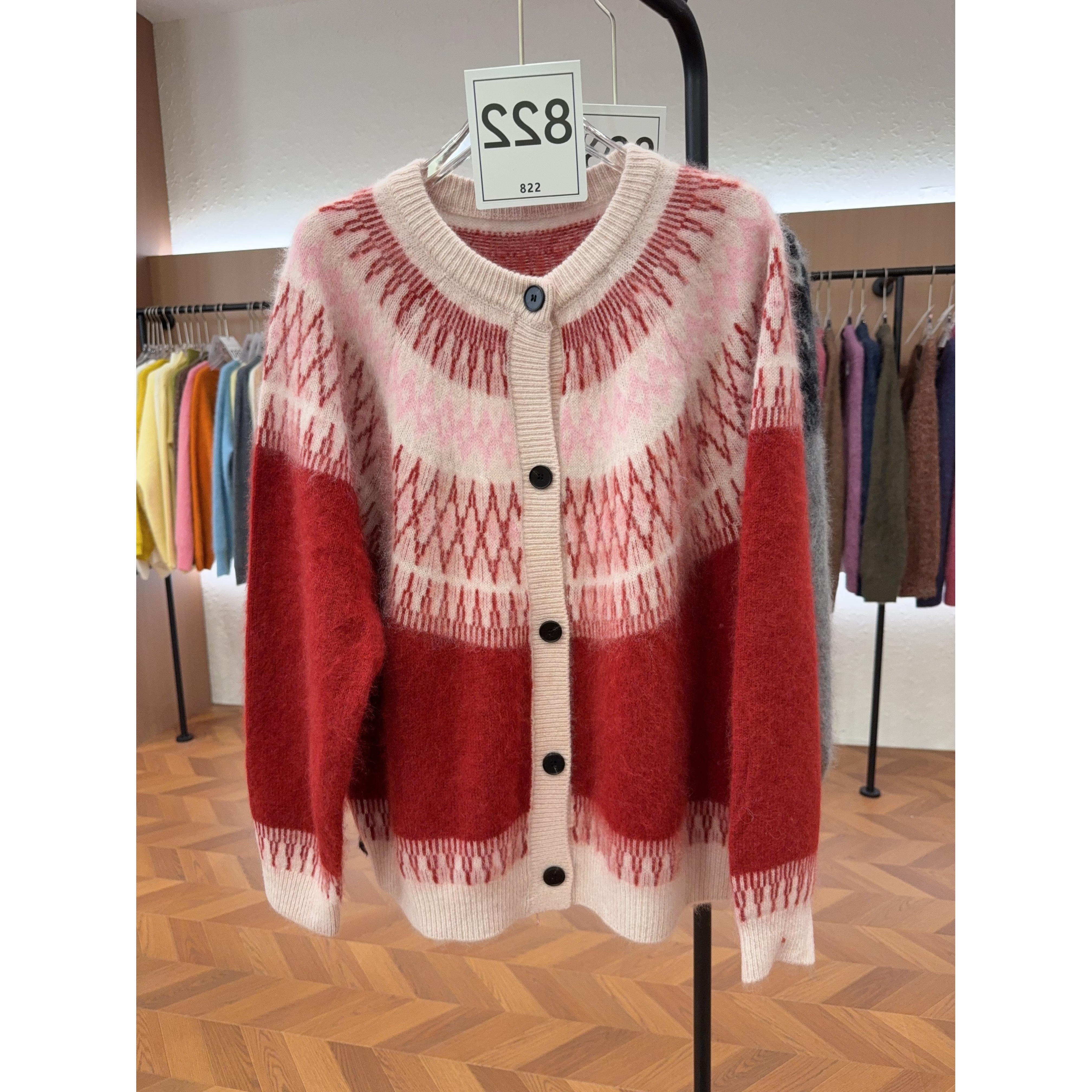 【230-231】秋冬新款精品针织羊毛衫时尚百搭休闲羊绒保暖毛衣