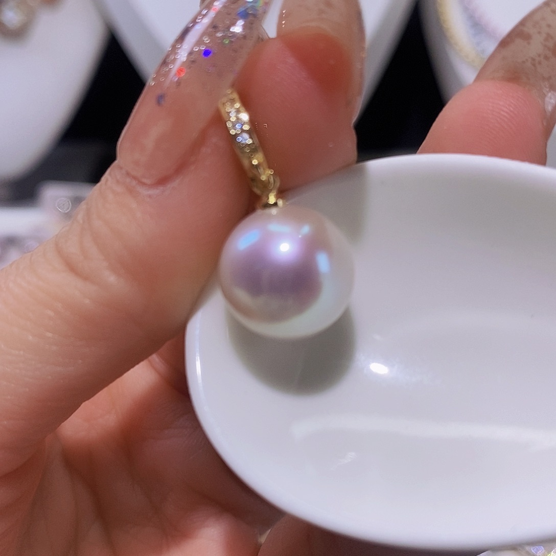 淡水珍珠颈饰合金
