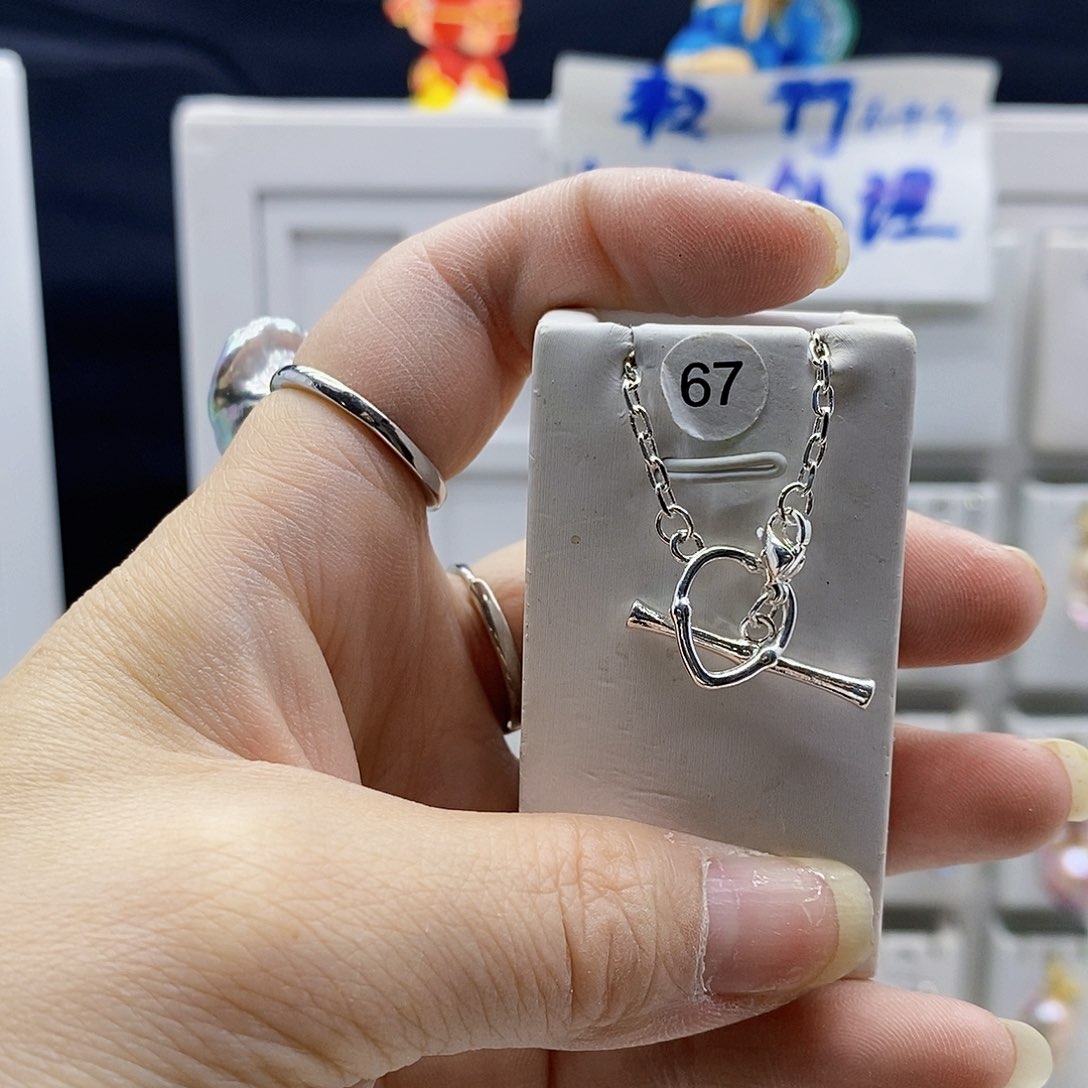 颈饰合金淡水珍珠