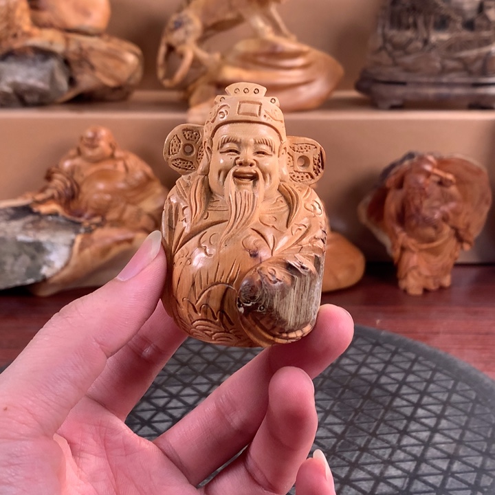 柏木（崖柏）根雕摆件