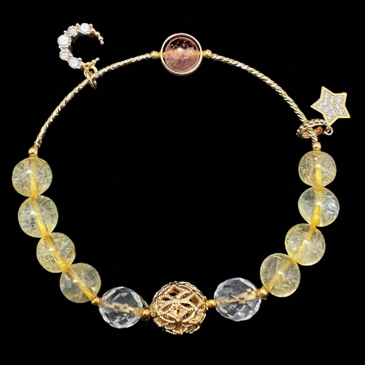 925银手链 星月手链气质轻奢2025年爆款新款 