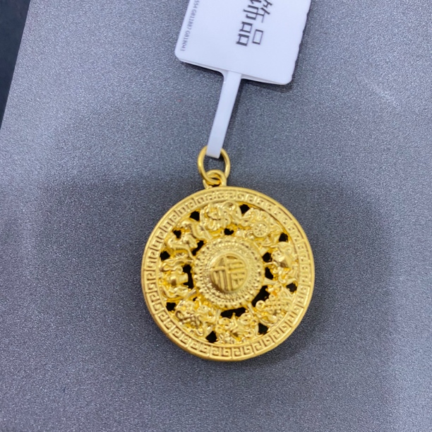 【莹莹专享】足金999投资金 八宝罗盘 GP 1.18 纳金添喜