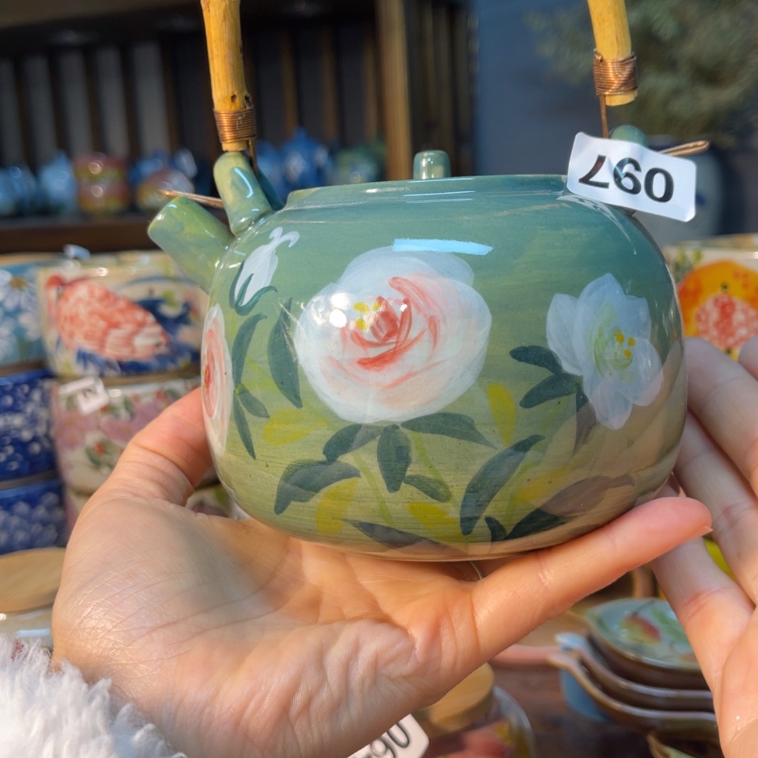 杯素浅陶瓷手工手绘