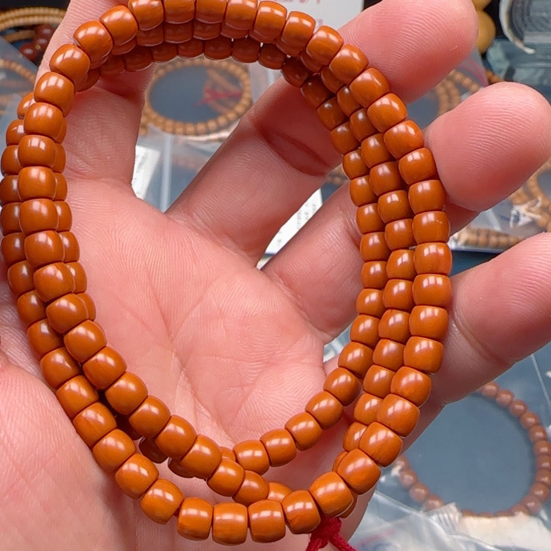 手串橄榄核老挝S+级核尖极限弧尺寸5.9