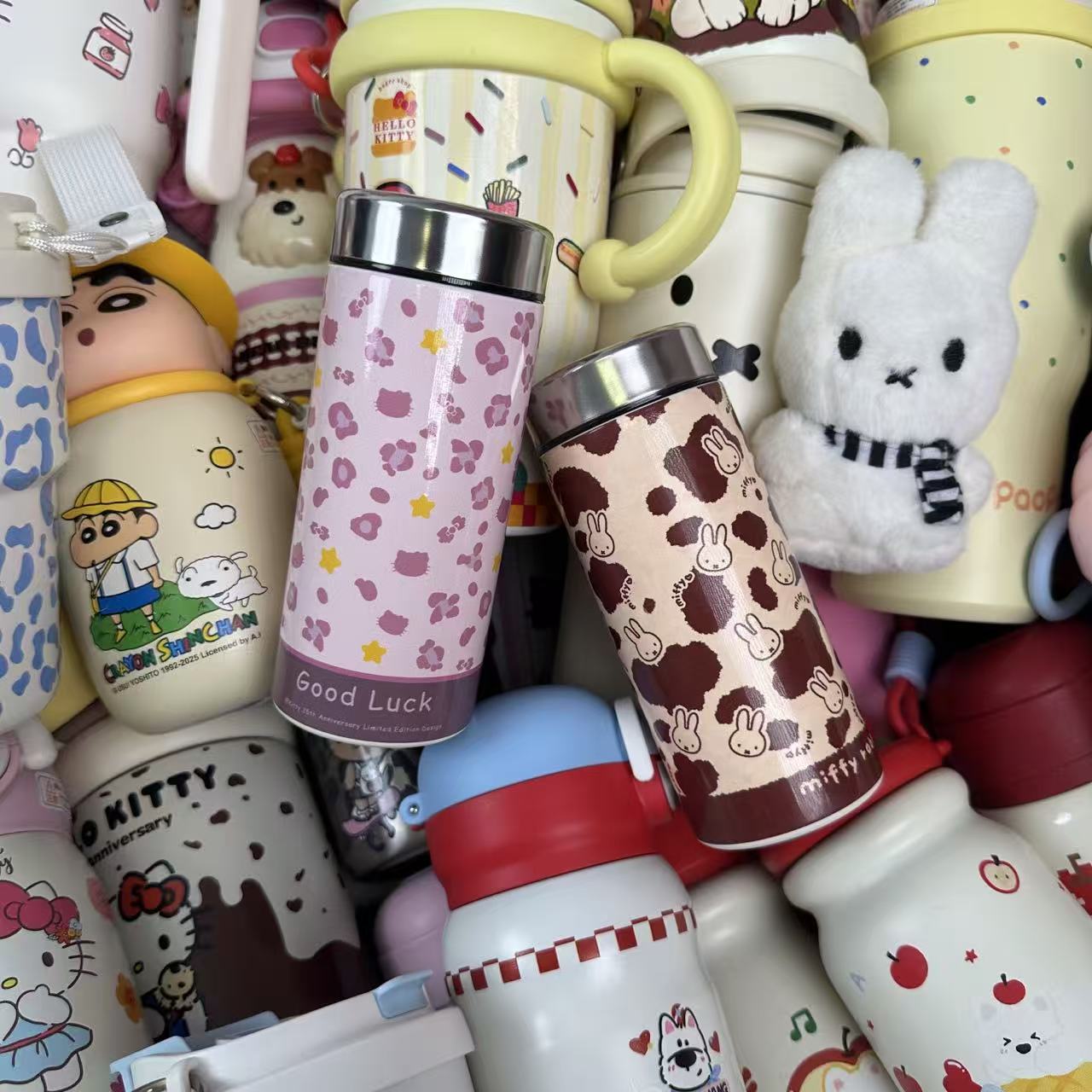 2025网红新款豹纹高颜值口袋杯直饮水杯迷你保温杯网红水杯