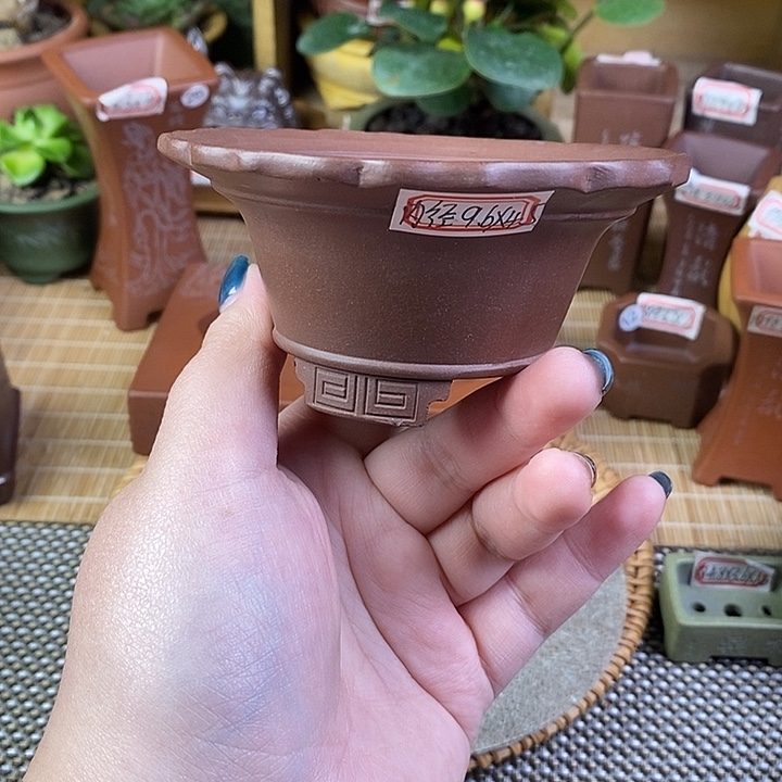 琉璃手工艺品宜兴紫砂精品花盆