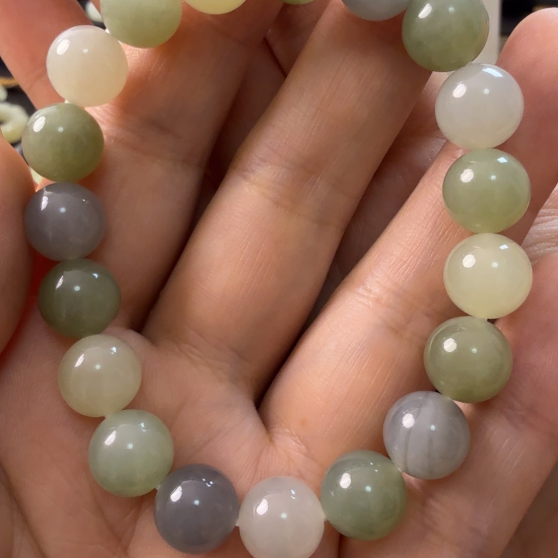 未镶嵌手串和田玉