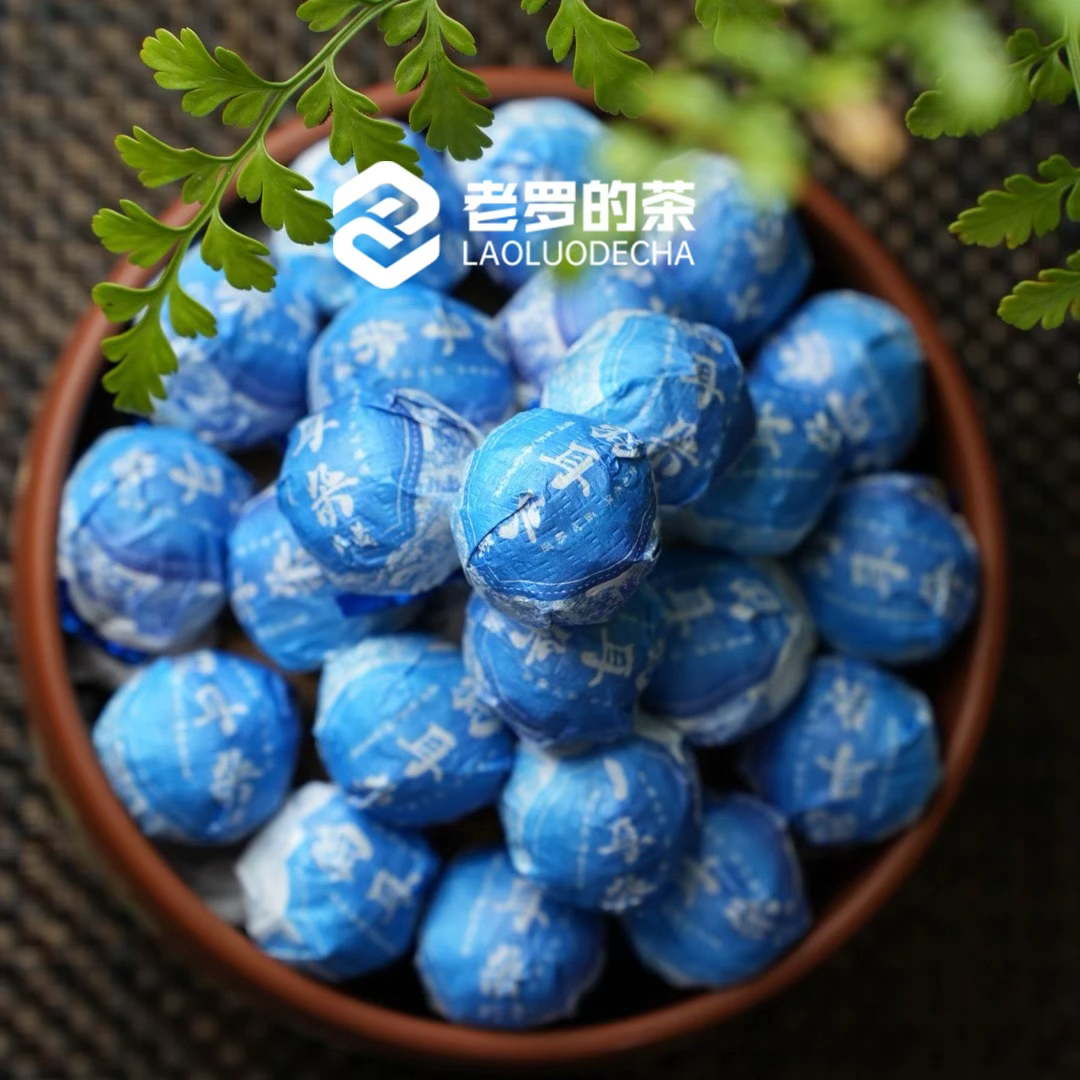 【云南老罗普洱茶】猫耳朵 2023年春茶普洱生茶8g/颗 龙珠