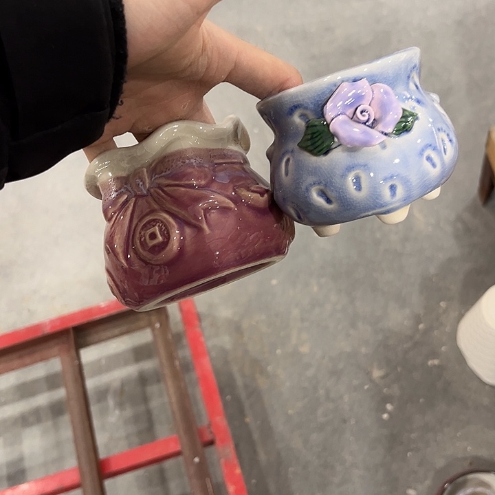 陶瓷花盆全场10包邮