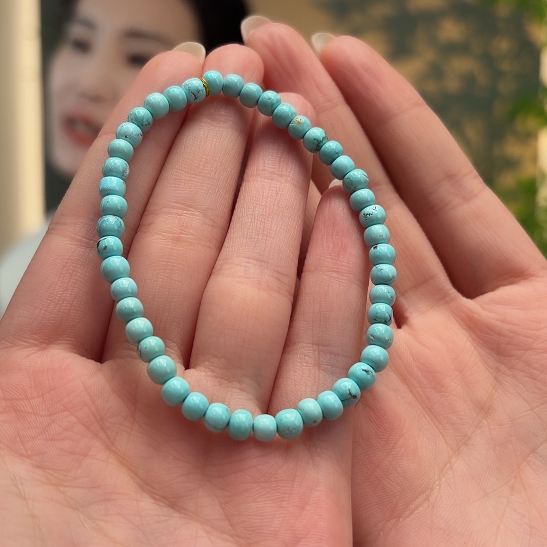 绿松石未镶嵌颈饰