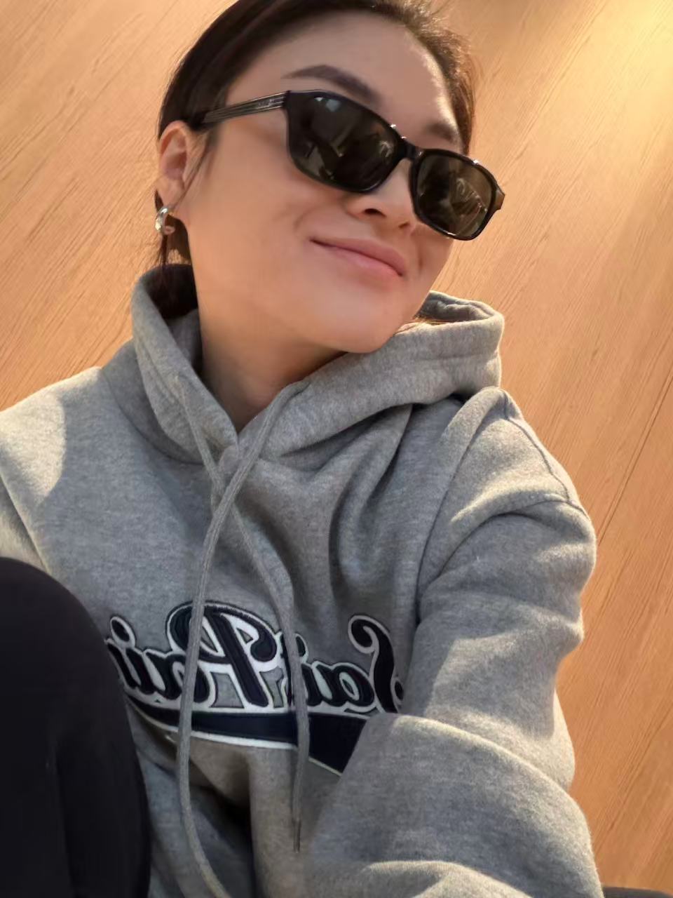 DR-美式复古无性别宽松连帽卫衣