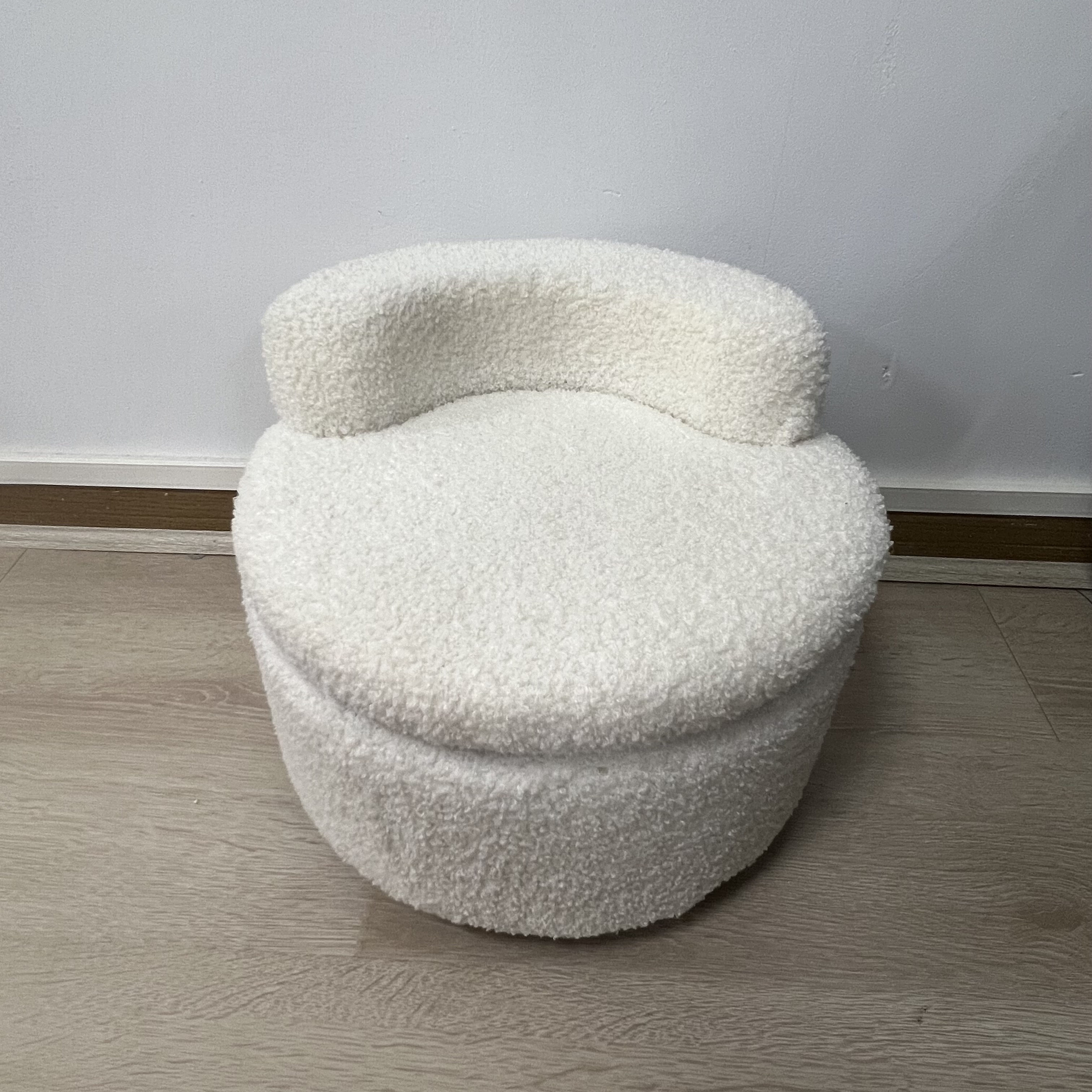 xg圆凳靠背椅换鞋凳奶油风家用小凳子