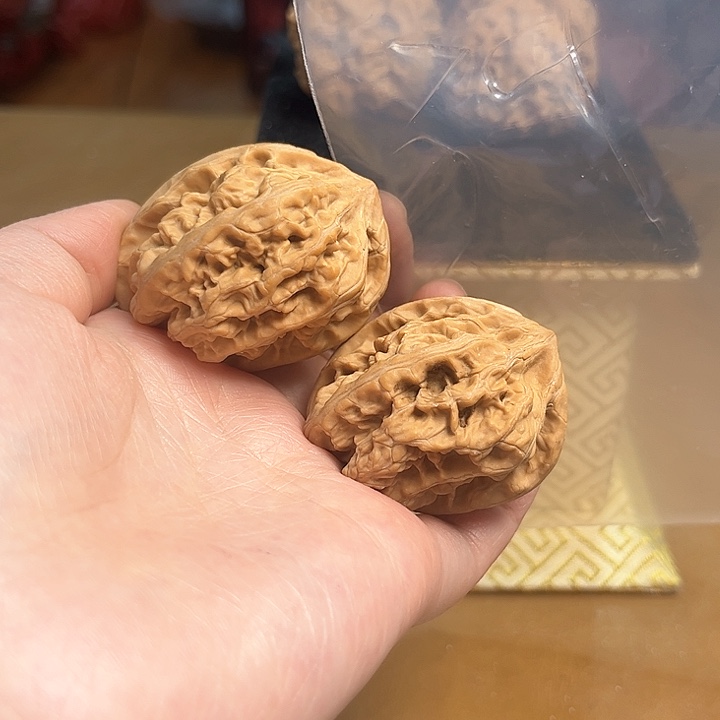 把件文玩核桃马蹄