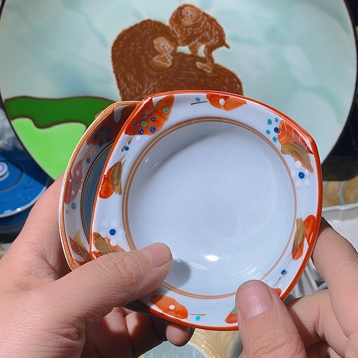 瓷片新年快乐，万事如意