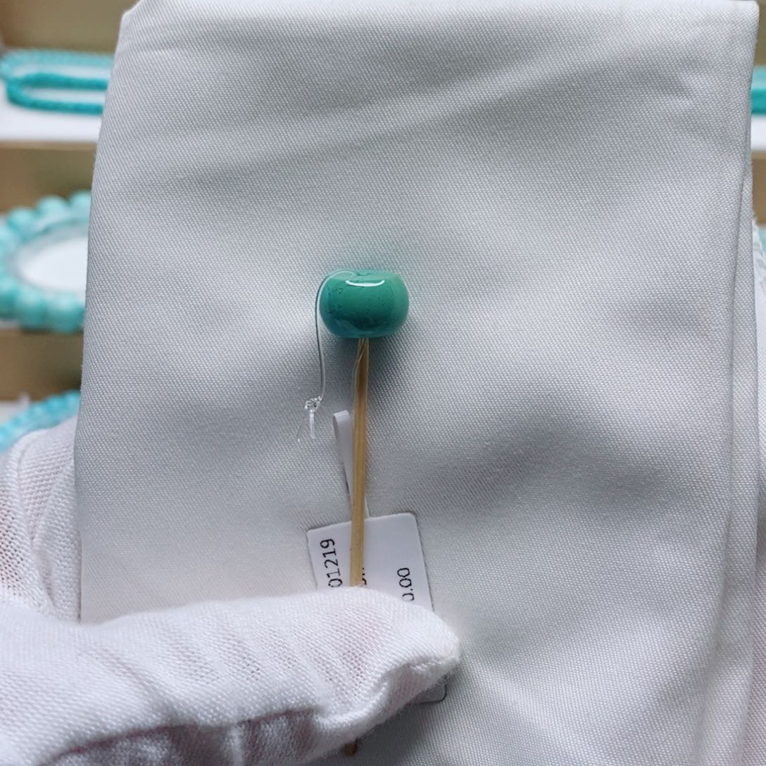 绿松石未镶嵌老型珠