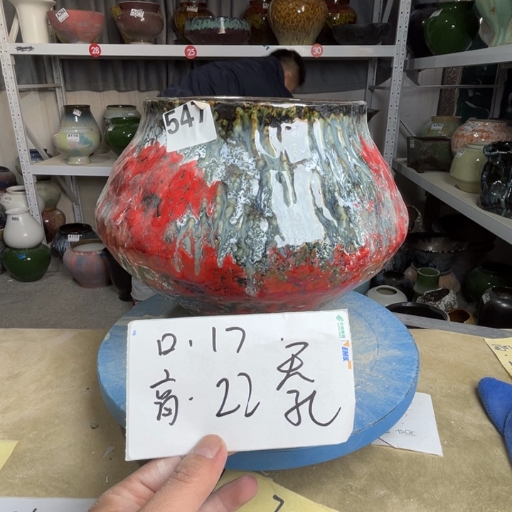 景德镇陶瓷花盆547