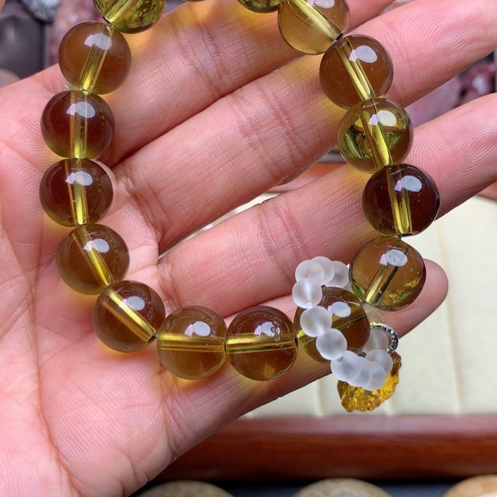 硅化珊瑚（珊瑚玉）颈饰未镶嵌