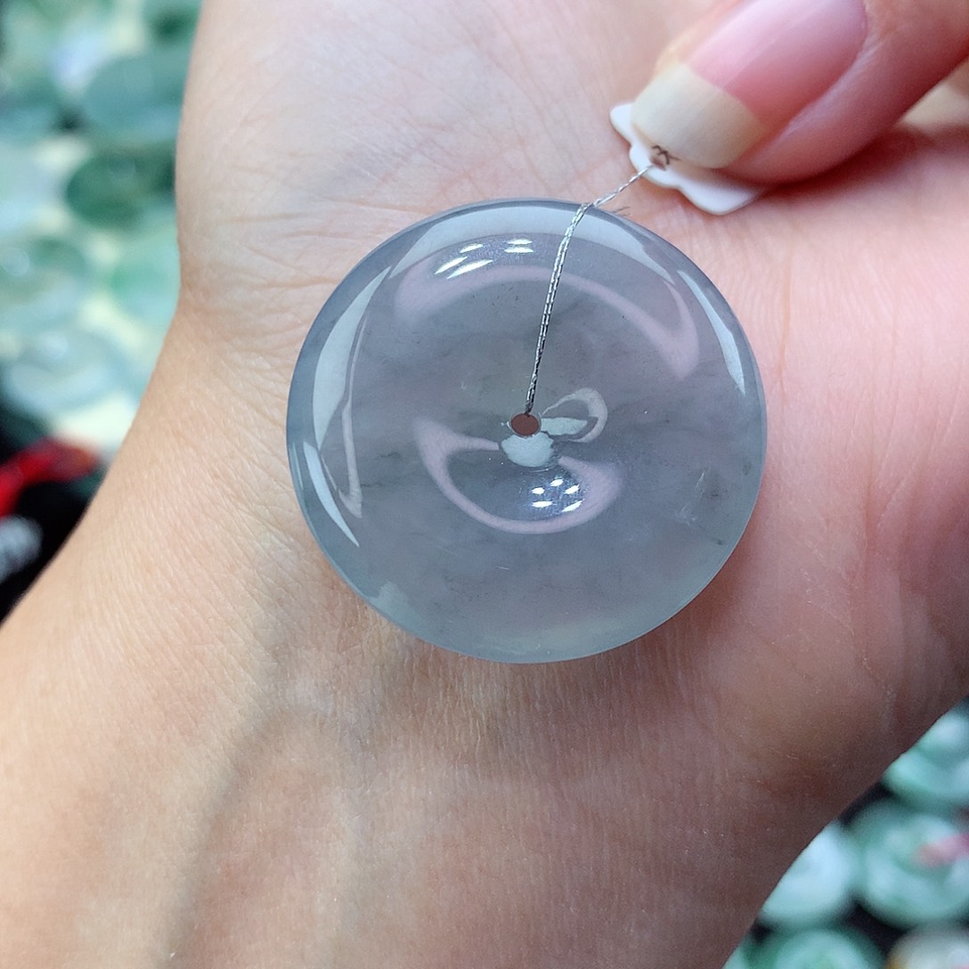 翡翠颈饰未镶嵌86尺寸28-5.9