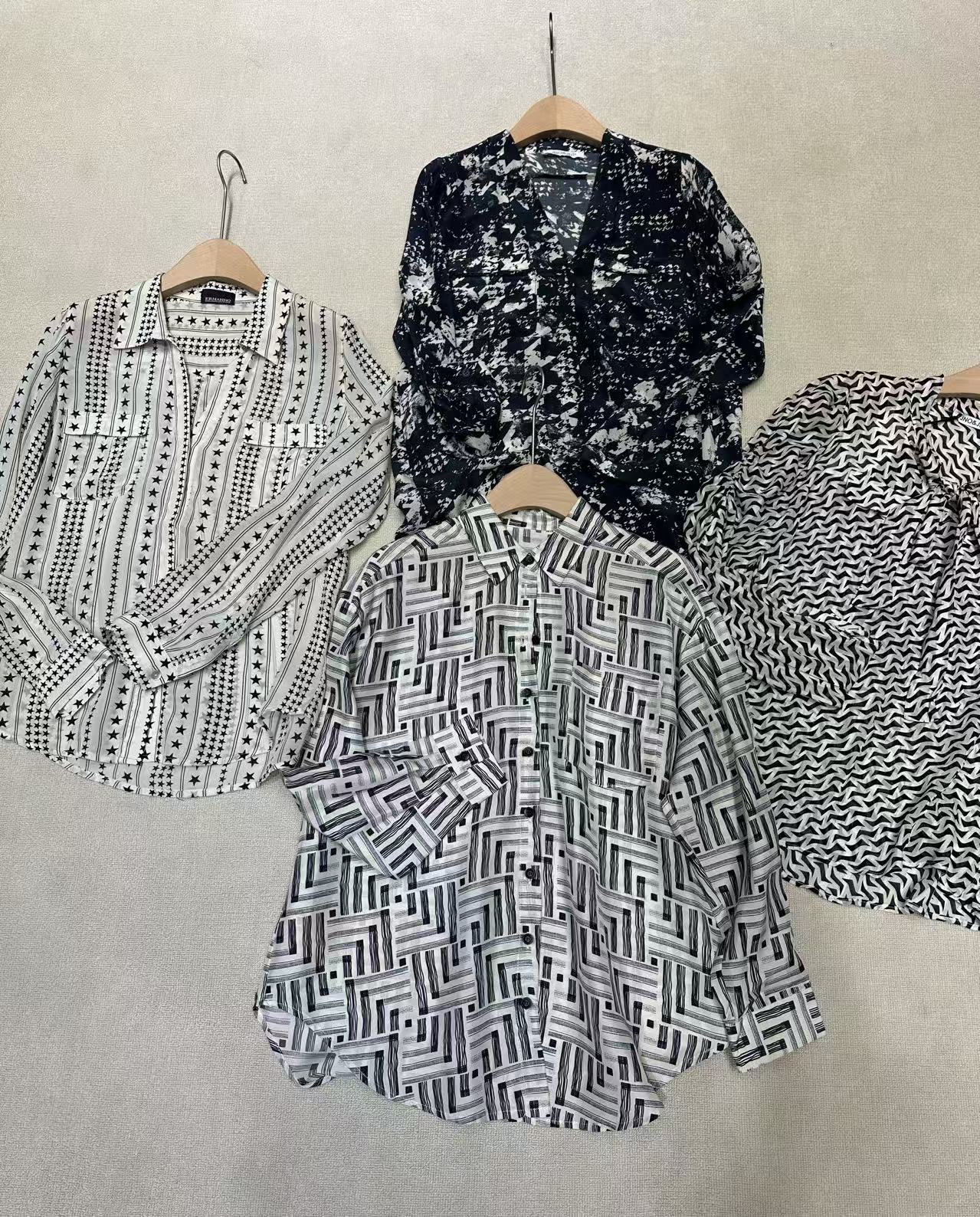 C481~C520真丝桑蚕丝衬衣合集