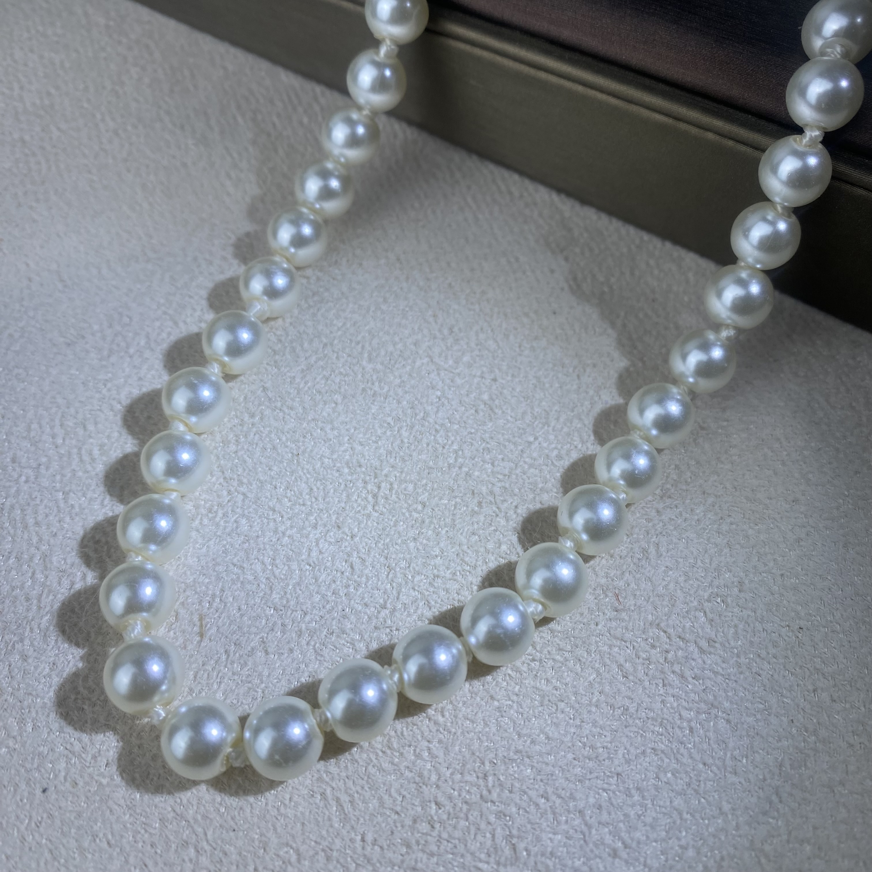 6314【项链】轻奢精品白金色女士项链