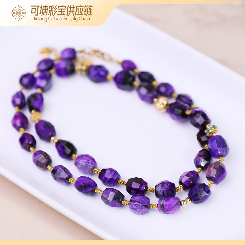 南非舒俱来 18K金 S级火焰丝绒 舒俱来项链 多样性发一件