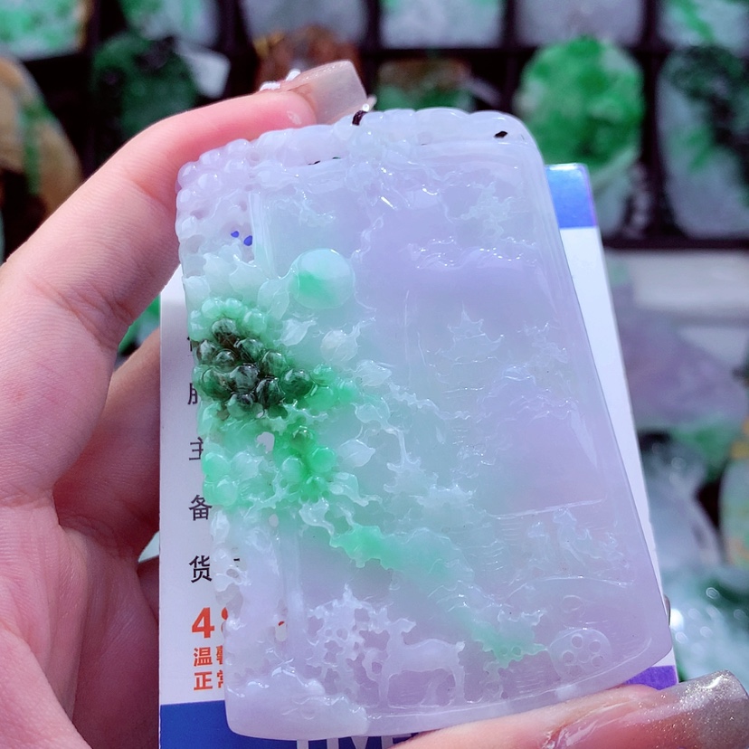 【闪购商品】翡翠颈饰未镶嵌挂件
