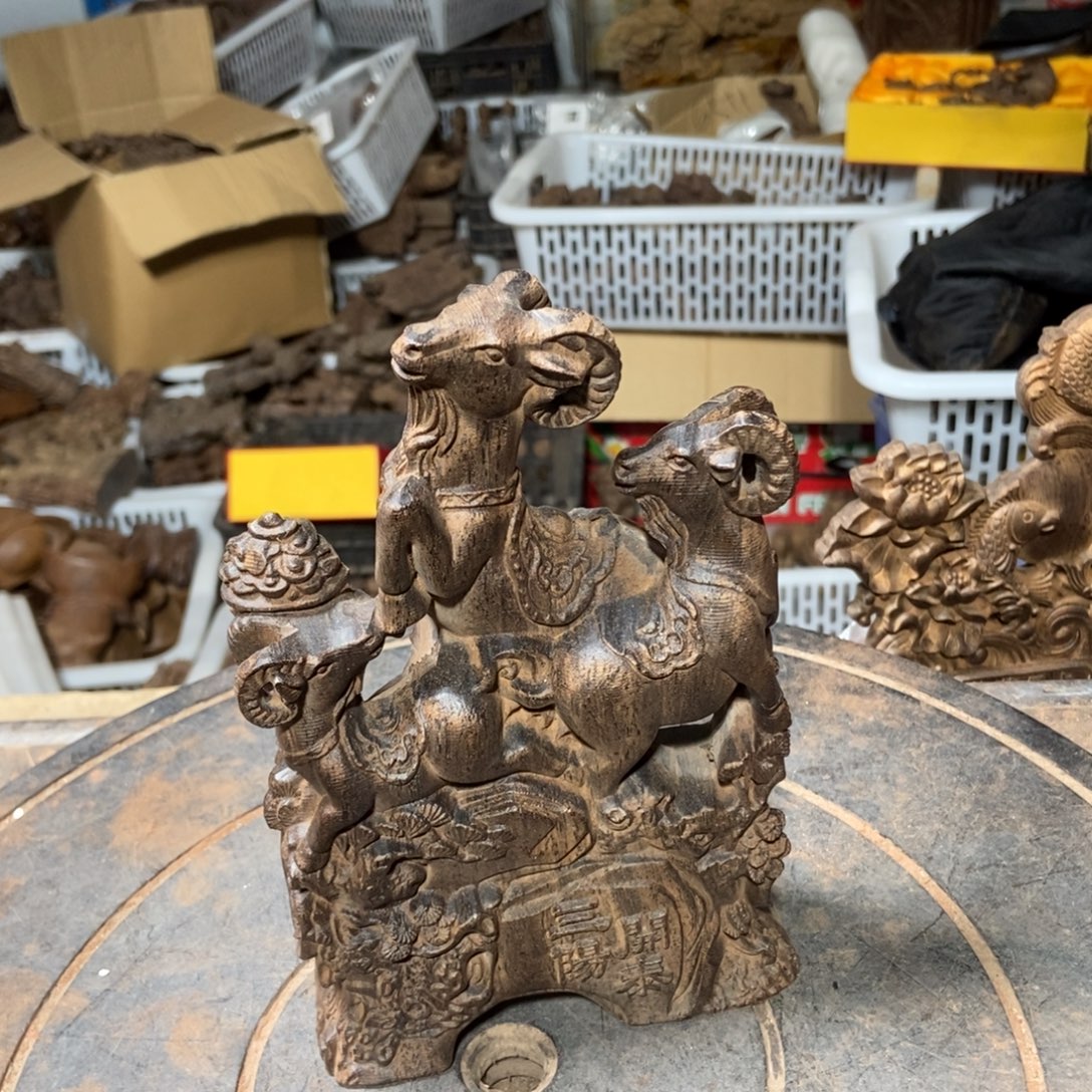 缥***缈木成品摆件福利放漏