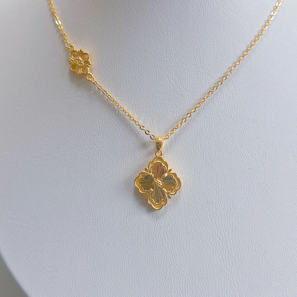 足金999水贝黄金财富金条悦己好物布家四叶草T抖音基地质检发货