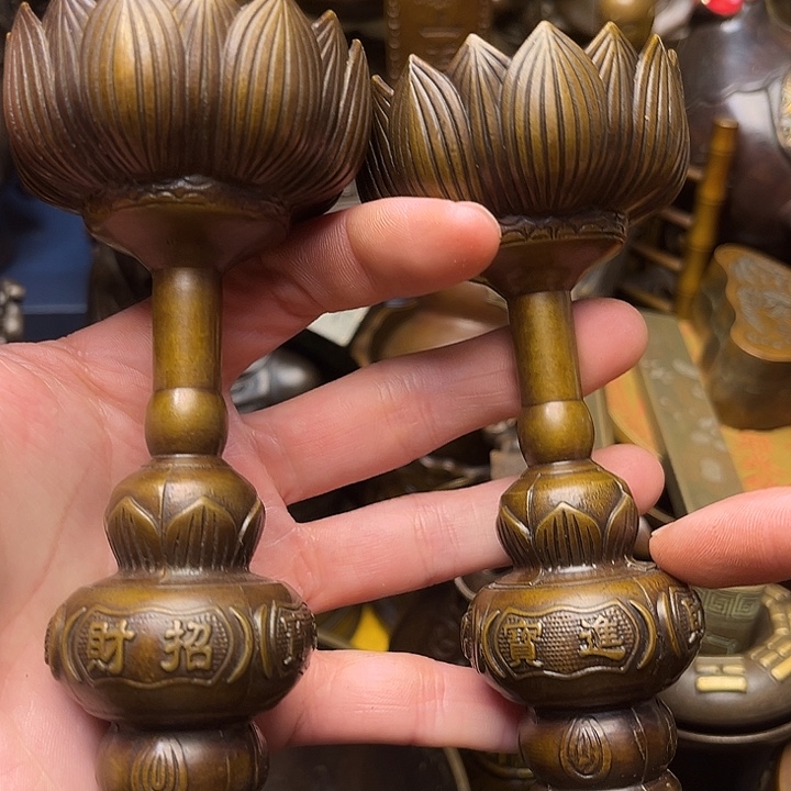 精美铜器批发档口