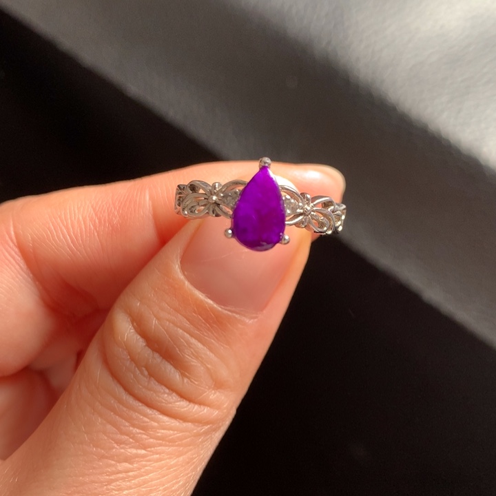 苏纪石（舒俱来）戒指银S925镶嵌