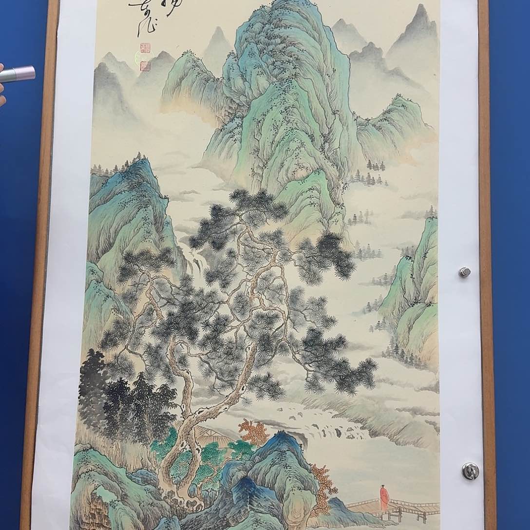 国画多次参加国内外大型