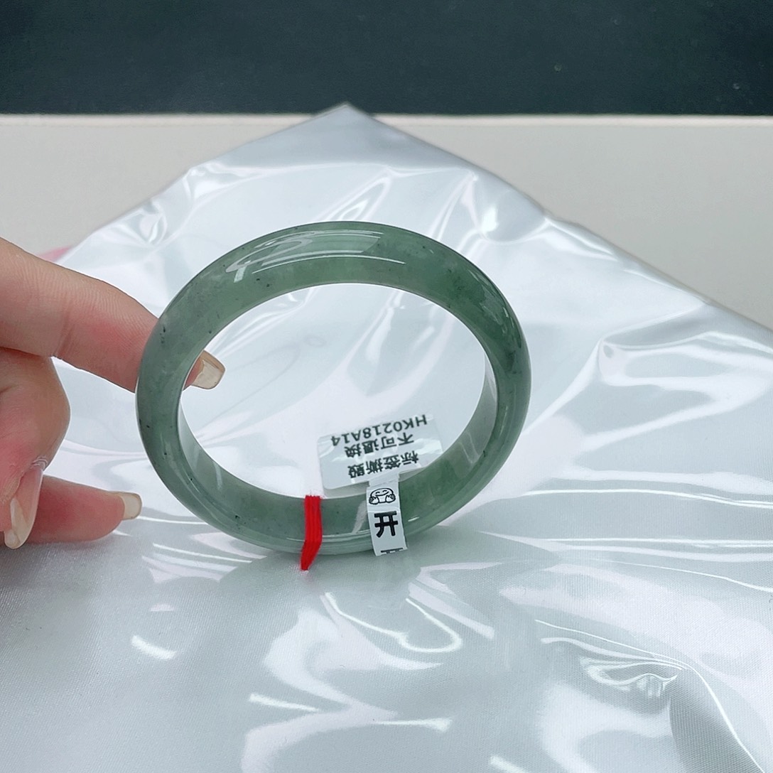 翡翠手镯未镶嵌正54.2