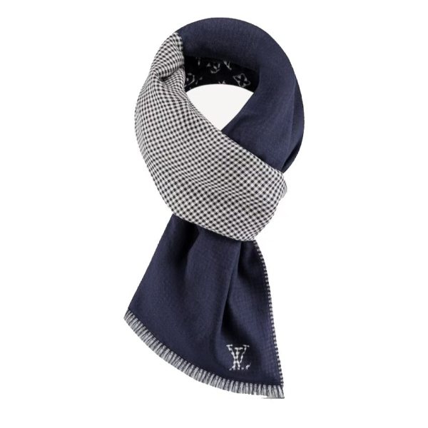 妃鱼/路易威登/羊毛/围巾/95新/M一三零