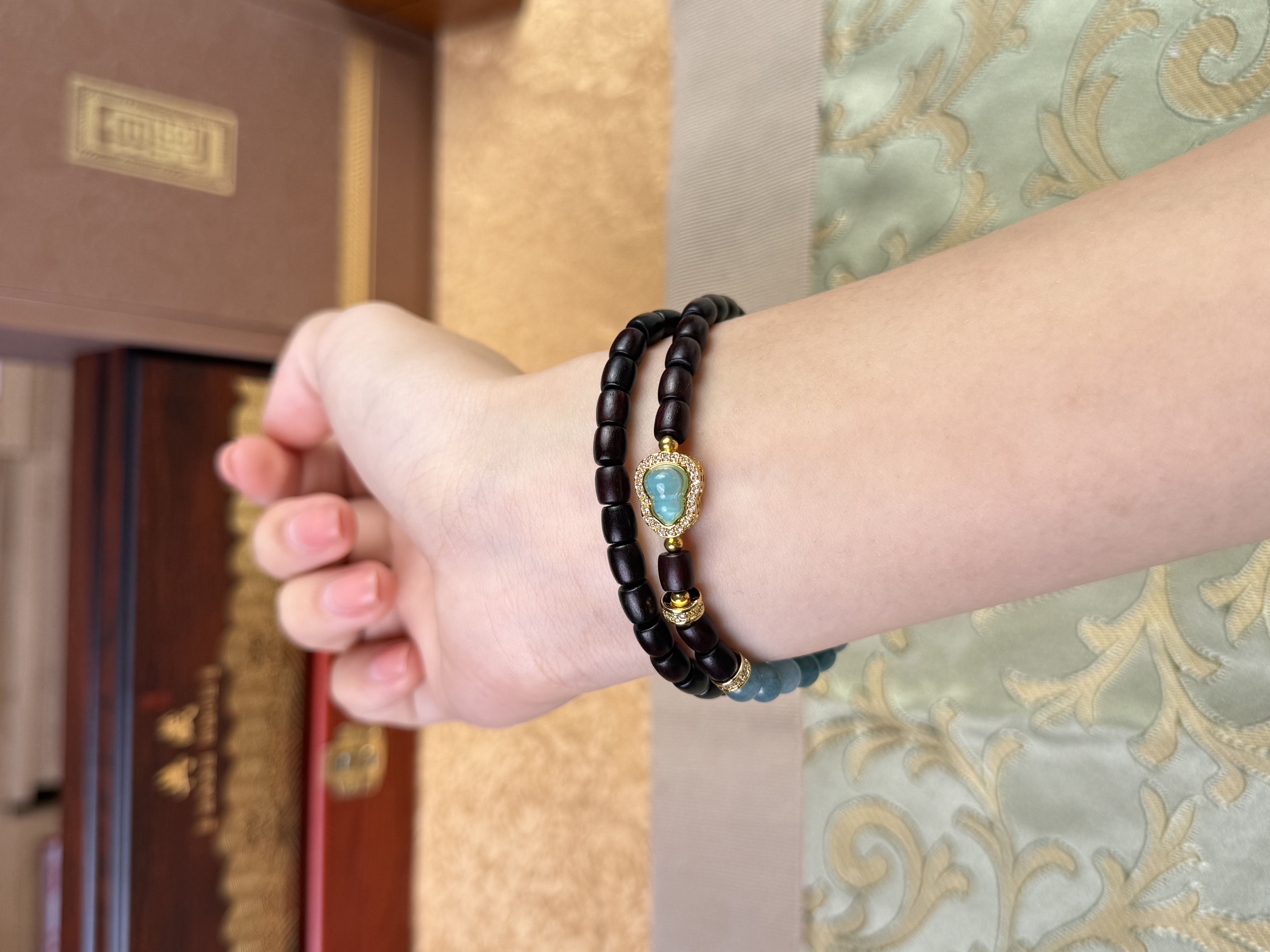 D036小叶紫檀葫芦无礼盒无证书