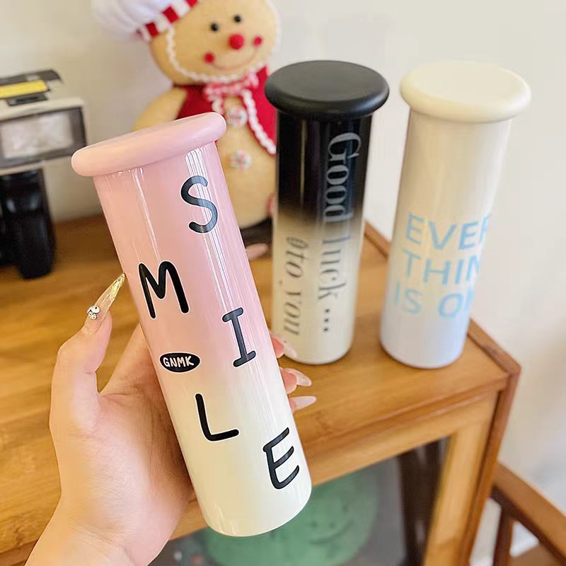 【锐姐优选】[蘑菇保温杯]创意情侣可爱网红保温杯