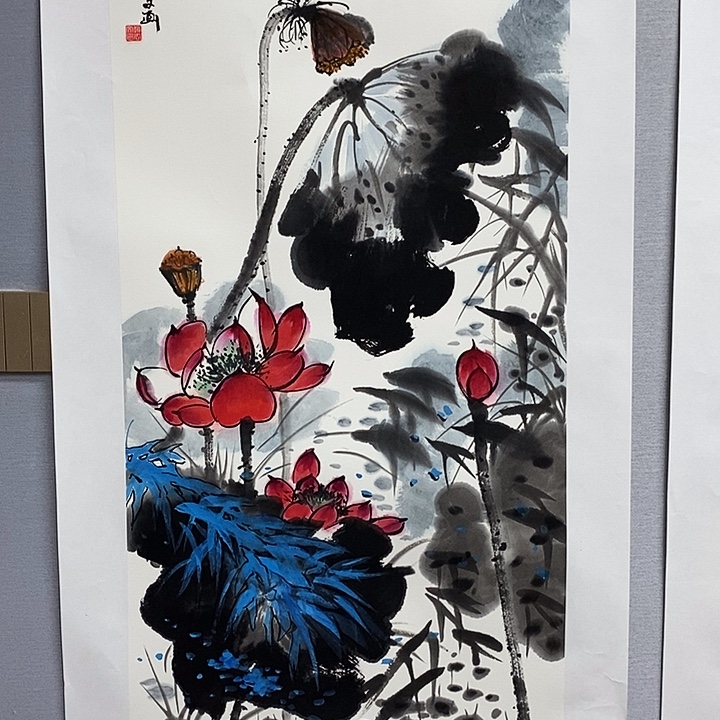 国画亲笔手绘原创