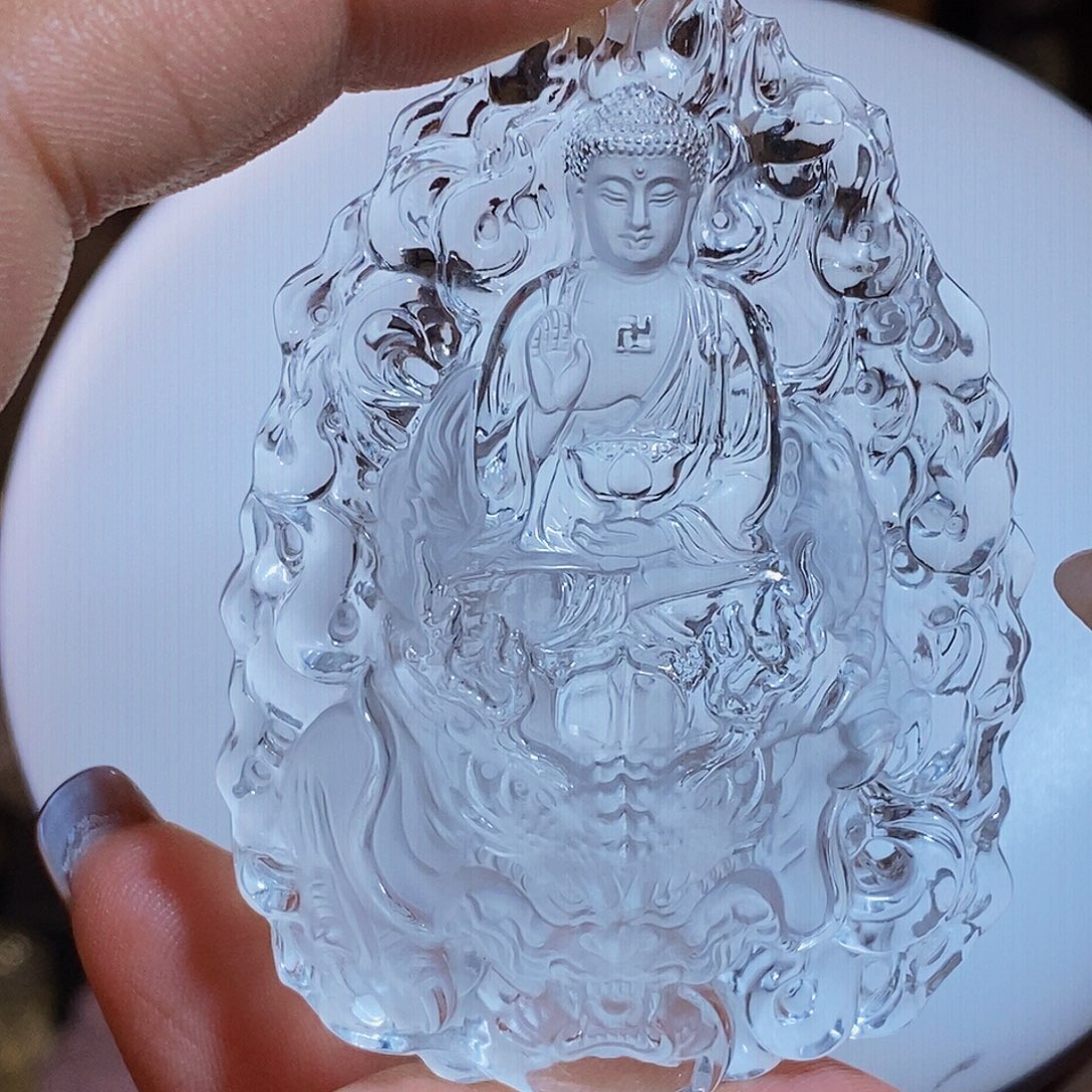 大***宝水晶颈饰未镶嵌吊坠