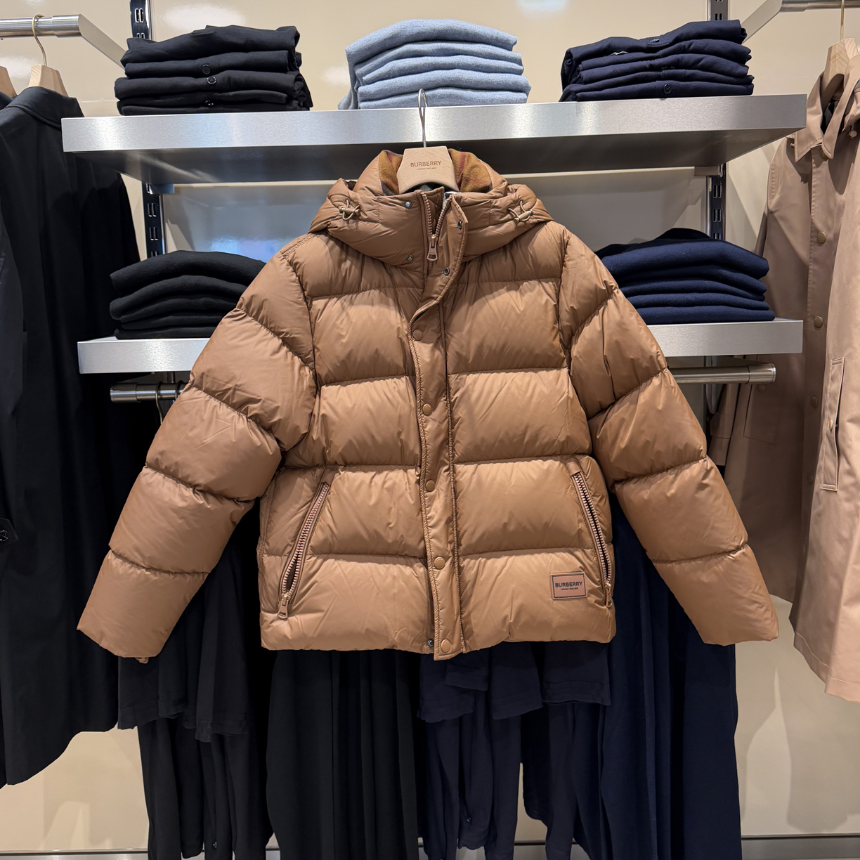 未使用 BURBERRY/博柏利 New 巴宝莉 男装 羽绒服 81117491