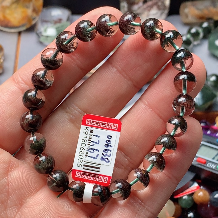 水晶手串未镶嵌天然